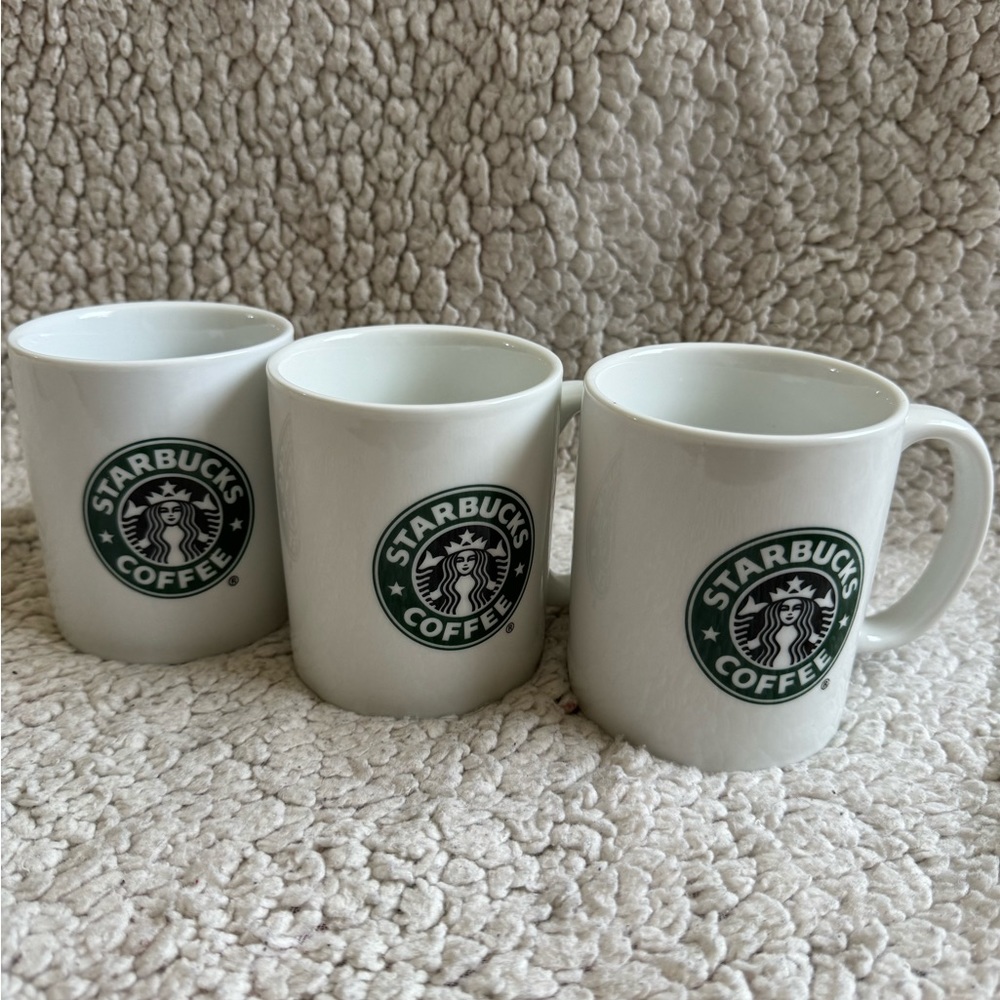Starbucks Mugs Set of 3